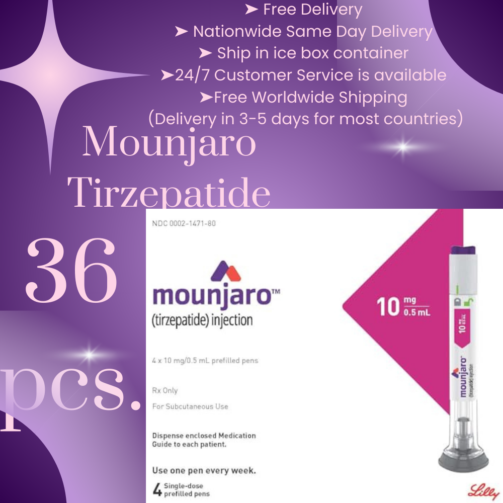 Mounjaro Tirzepatide 2.5 mg, 18 to 73 Pens, Choice of 2.5 mg, 5 mg, 7.5 mg, 10 mg, 12.5 mg, 15 mg Ship from Philippines