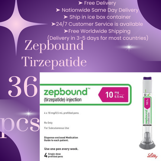 Zepbound Tirzepatide 10 mg Slimming Pens, From Package of 18 Pens 2.5 mg, 5 mg, 7.5 mg, 10 mg, 12.5 mg, 15 mg Ship from Philippines