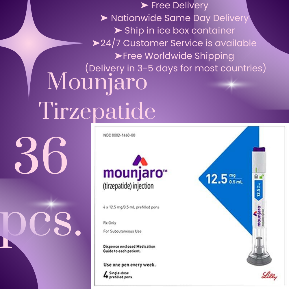 Mounjaro Tirzepatide 2mg, 18 to 73 Pens, Choice of 2.5 mg, 5 mg, 7.5 mg, 10 mg, 12.5 mg, 15 mg Ship from Philippines