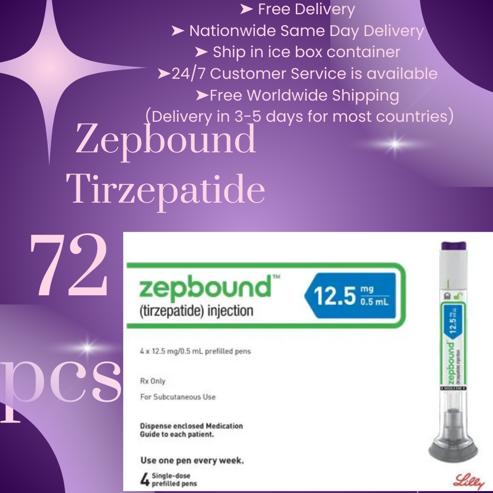 Zepbound Tirzepatide 2.5 mg 18 Pens, Choice of 2.5 mg, 5 mg, 7.5 mg, 10 mg, 12.5 mg, 15 mg, Ship from Philippines