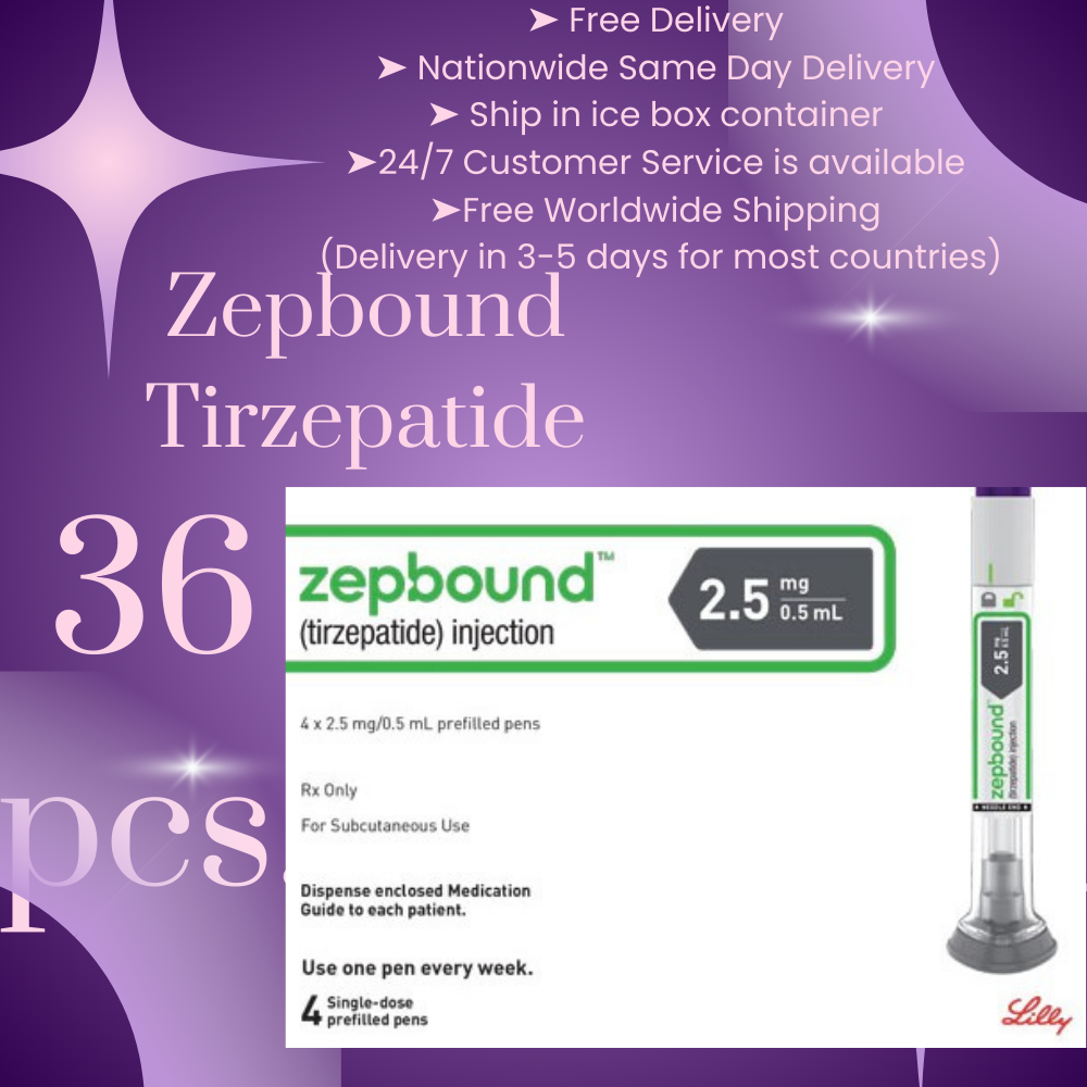 Zepbound Tirzepatide  7.5 mg, From Package of 18 pens 2.5 mg, 5 mg, 7.5 mg, 10 mg, 12.5 mg, 15 mg, Ship from Philippines