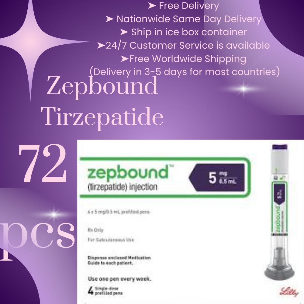 Zepbound Tirzepatide 2.5 mg 36 Pens, Choice of 2.5 mg, 5 mg, 7.5 mg, 10 mg, 12.5 mg, 15 mg, Ship from Philippines