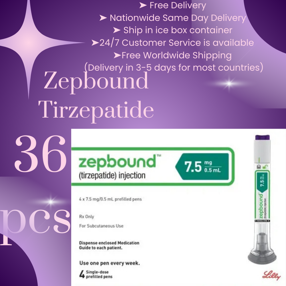 Zepbound Tirzepatide  7.5 mg, From Package of 18 pens 2.5 mg, 5 mg, 7.5 mg, 10 mg, 12.5 mg, 15 mg, Ship from Philippines