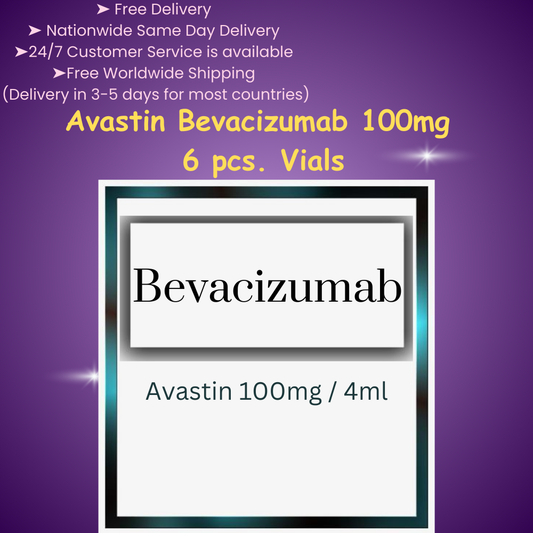 Avastin Bevacizumab 100mg / 6ml for 6 Vials