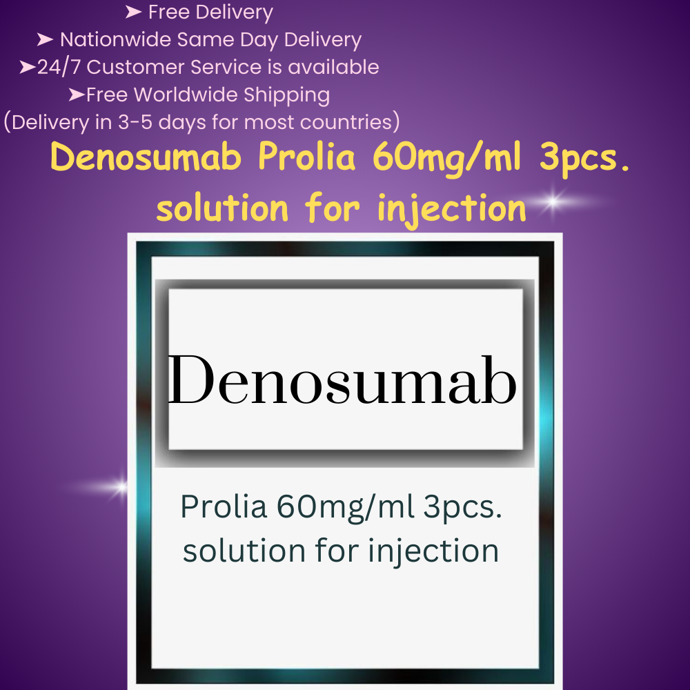 Denosumab Prolia 60mg/ml 3pcs Solution For Injection LIMITED QUANTITY