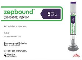 Zepbound Tirzepatide 18 to 72 Pens, Choice of 2.5 mg, 5 mg, 7.5 mg, 10 mg, 12.5 mg, 15 mg