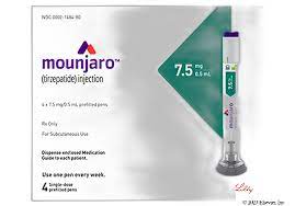 Mounjaro Tirzepatide 18 to 72 Pens, In 2.5 mg, 5 mg, 7.5 mg, 10 mg, 12.5 mg, 15 mg